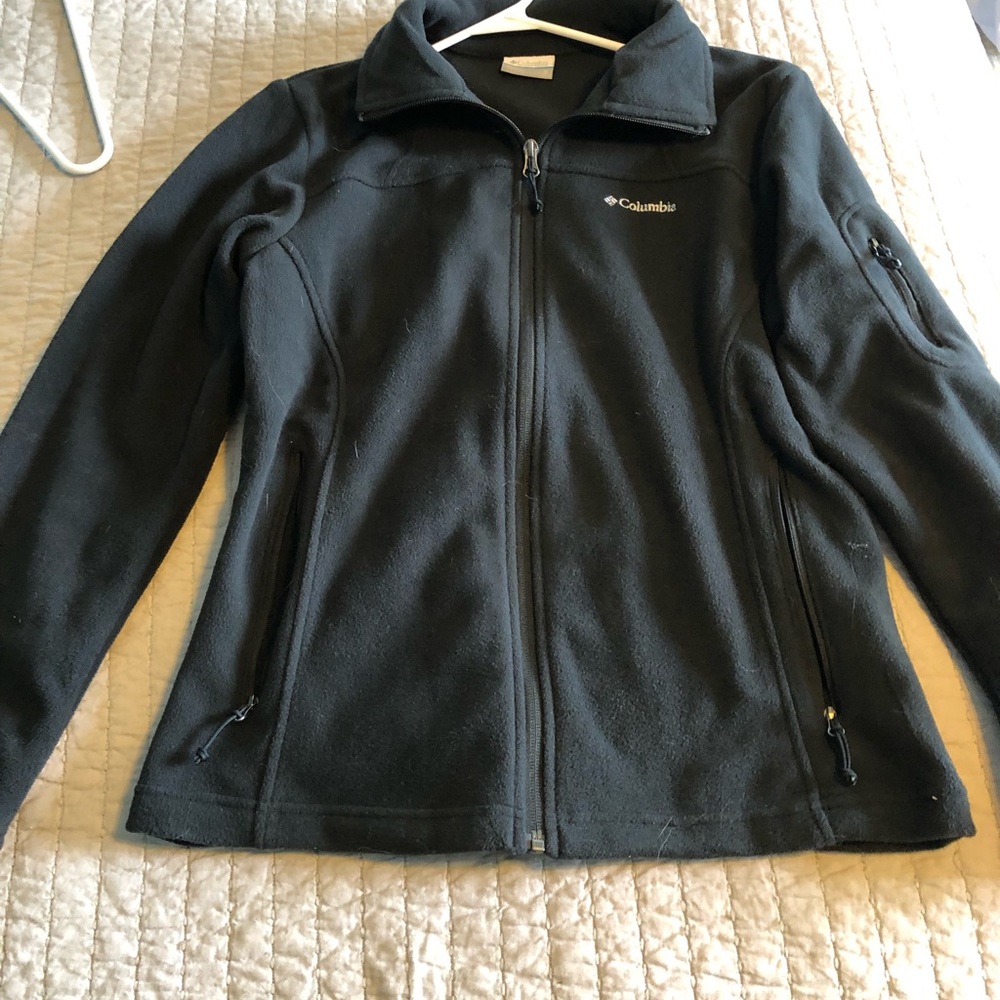 Columbia zip up sweater